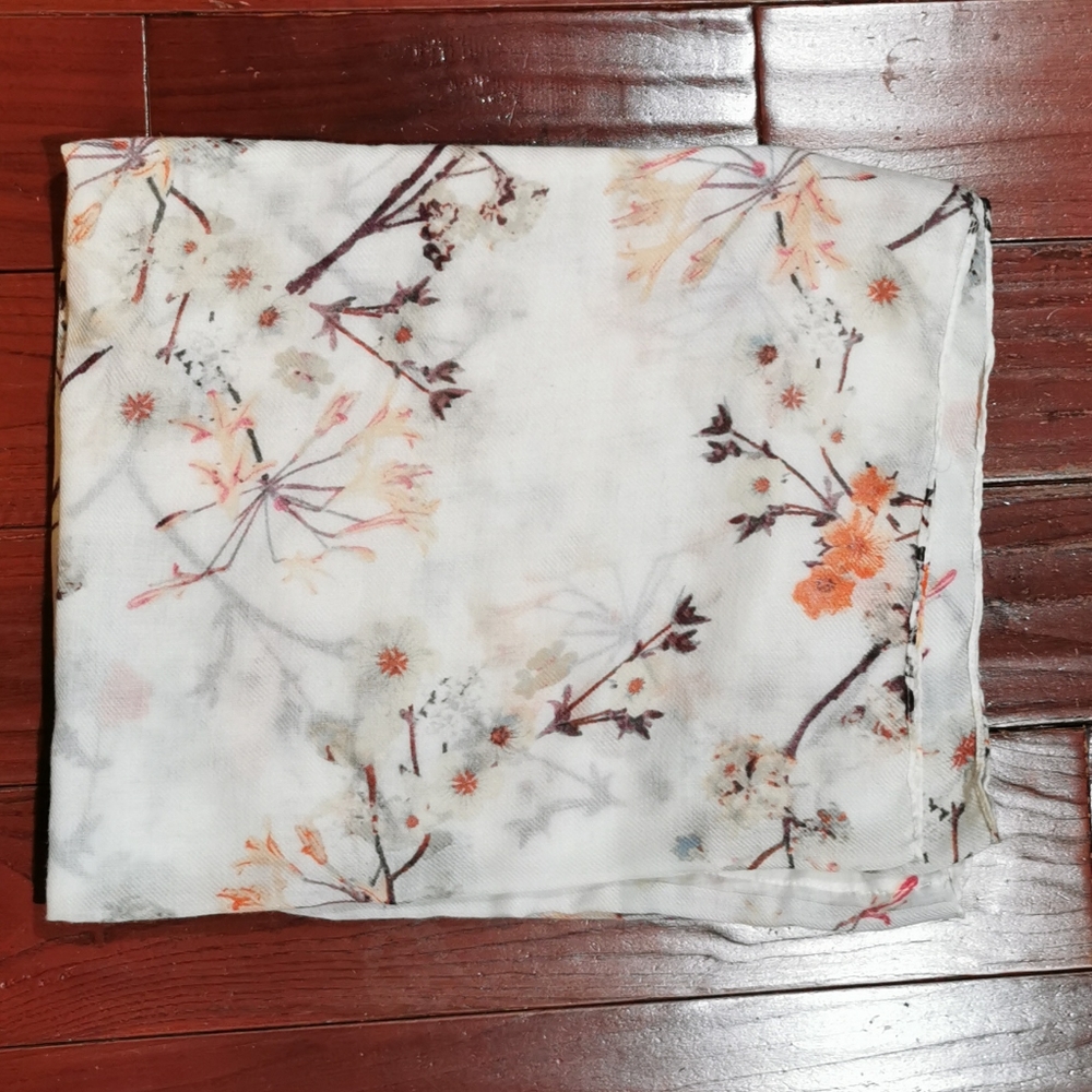 floral infinity scarf